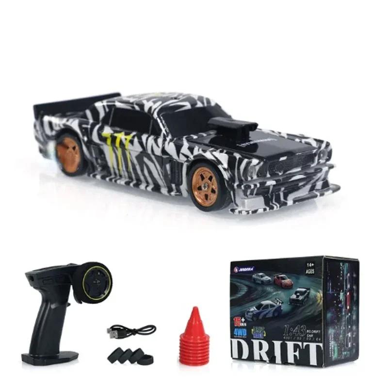 Новые улучшенные мини-игрушки 4WD 1/43 RC скоростной автомобиль RTR 2.4G радиоуправляемый гоночный автомобиль для дрифта полный привод высокоскоростная модель подарки