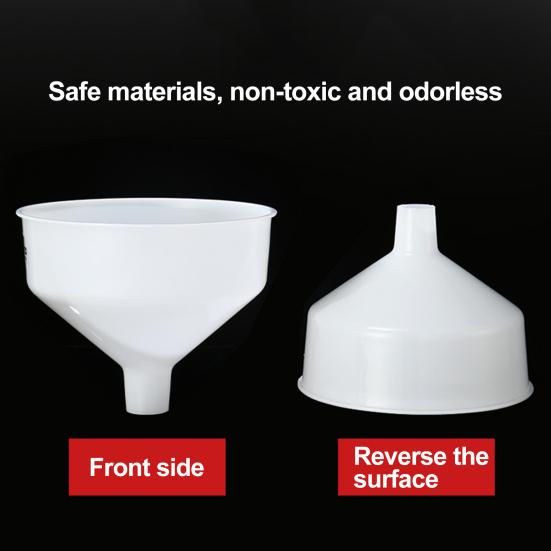 Набор пластиковых воронок пищевого класса с широким горлом для переливания жидкостей, масла, вина