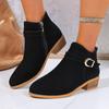 Women's Wide Width Chelsea Boots, Martin Style Ankle Booties, Wholesale Winter Shoes for Women