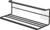 Yamazaki Jitsugyo Film Hook Wide Jug Bottle Holder L Black W32 xx hook not Tower Drainer Kitchen Panel Under Sink Easy Installation 7761 Body