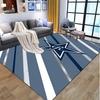 Dallas Cowboys Pattern Rug, Indoor/Outdoor Mat, for Picnic, Gameroom, Bedroom, Office, Living Room, Home Decor Carpet, Birthday Gift