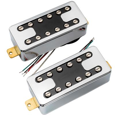 Artec MVH6A Неотрадиционный H Звукосниматель Humbucker Filtertron Alnico 5 для электрогитары, Набор звукоснимателей для грифа/бриджа, Хром
