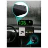 1 шт. Автомобильный спидометр Солнечный Head Up Display GPS Цифровой Интеллектуальный Светочувствительный HUD Дисплей скорости Цифровая Авто Электроника