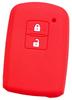 [IKT] Smart Key Silicone Cover for Toyota Cars, 2 Buttons, Red/Prius, Prius, Alphard, Verfire,
