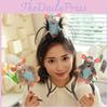 Ratatouille Plush Mouse Toy Headband Adorable Hair Accessory Stuffed Gift Doll