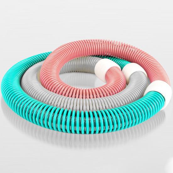 Weighted Soft Spring Hoop Waist-Friendly Foldable Fitness Hoop Portable Home Gym Men Women Adults Body Waist Slimming Exercise Equipment