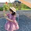Handwoven Baby Girl Sun hat Lace Up Sunscreen Cap New Straw Hat  Outdoor