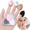 1/3/5pcs Mini Size Professional Cosmetic Cushion Puff  Concealer Foundation Detail Finger Puff Set Makeup Sponge Beauty Tool