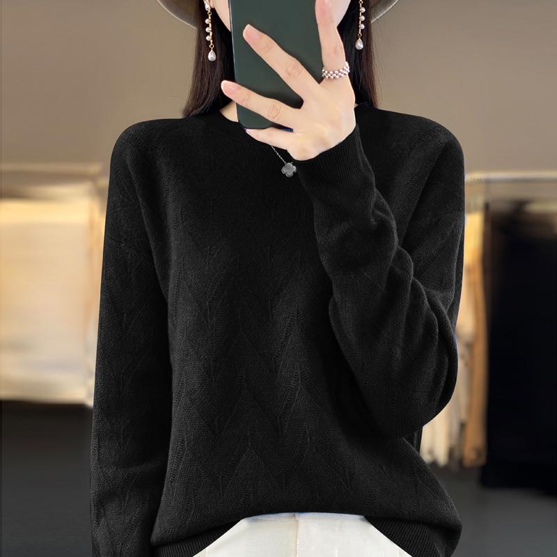 Women Sweater MODERN NEW SAGA Winter Warm Wool Sweaters Knitted Pullover Autumn Female Jumper Knit Top