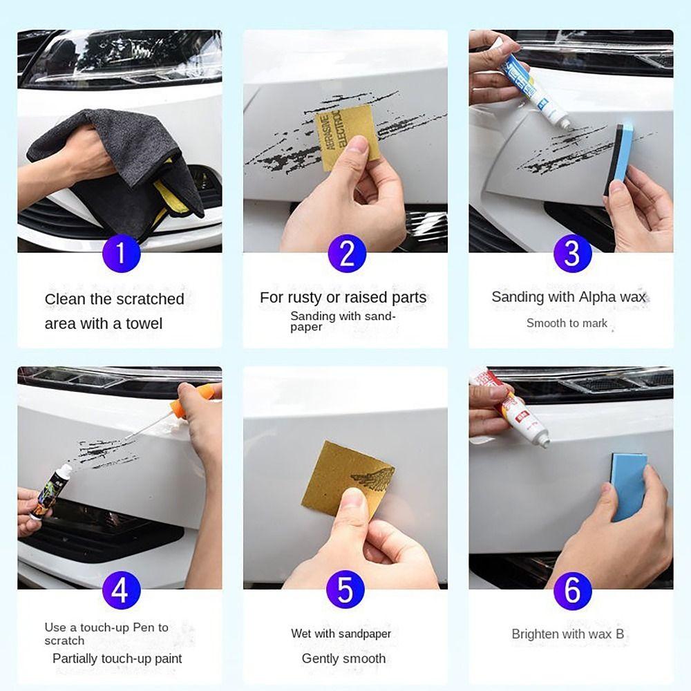 12ml Touch Up Pen Touch Up Touch Up Marker Convenient Painting Brush For Car Decor