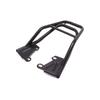 Black Motorcycle Tail Luggage Rack Tool Box Bag Mounting Bracket Seat Extension