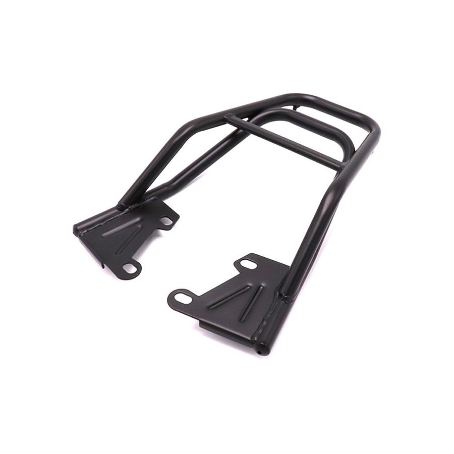 Black Motorcycle Tail Luggage Rack Tool Box Bag Mounting Bracket Seat Extension