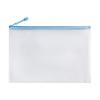File Bag Large Capacity Storage A4 Files Stationery Carrying Case Transparent Visual Design Portable Document Organizer