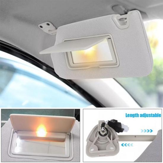 Left Side Car Interior Sun Visor Shade Sunshade For Nissan Altima 2013-2018 Gray