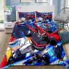 Robot Grendizer Bedding Set Single Twin Full Queen King Size Bed Set Adult Boys Bedroom Anime Bedding Gift
