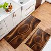 1Pcs Anti Fatigue Kitchen Rugs,  Luxury Wood Grain Print Waterproof Non-Slip Thick Cushioned Kitchen Mat Heavy Duty Comfort Standing Mat for Kitchen