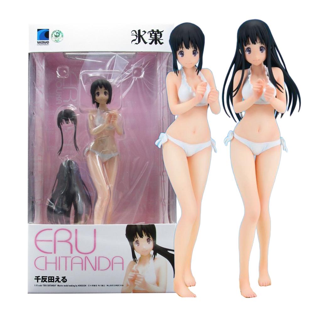 16.5CM Аниме Хёка Читанды Эру Фигурка Beach Queens 1/10 Купальник версия Модель Игрушки и Куклы Коллекция Подарок Фигурка ПВХ