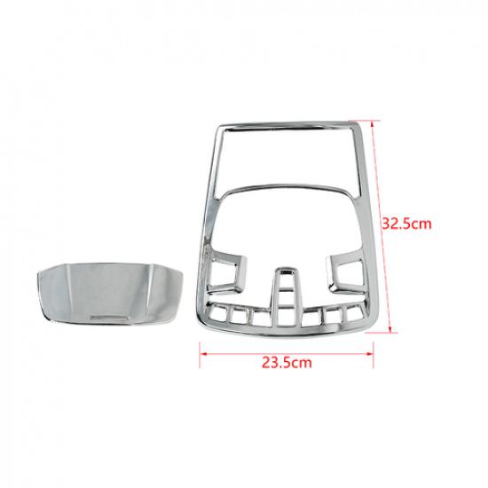 Front Reading Light Lamp Panel Trim Decor Cover For Ford F-150 2015- Chrome