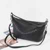 Baodijia's Same Sheepskin Woven Shoulder Bag Fashionable Shoulder Bag Portable Bag Crossbody Bag Dumpling Bag Armpit Bag