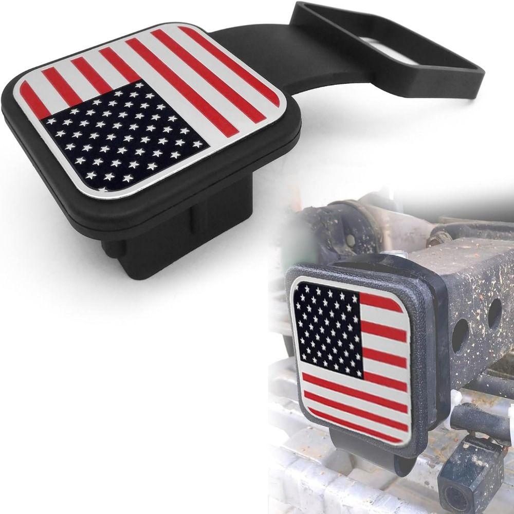 Пылезащитная заглушка для прицепа, прочная крышка для буксировочного крюка, крышка для трубки крюка, детали для модификации автомобиля