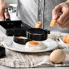 Кольцо для яиц в форме сердца, круга, цветка, звезды, антипригарное покрытие, складная ручка, форма для жарки яиц, английские кексы, сэндвичи, бургеры, кухня