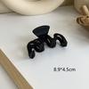 1pcs Korean Coffee Large Hair Claws Acrylic Hairpins Barrette Crab Hair Clips Headwear for Women Girls Braiders Hair Accessories