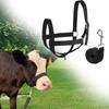 Bull Bridle Nylon Cow Halter Calf Outdoor Control Gear Professional Both Crown and Nose with