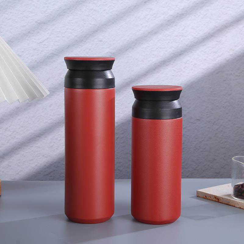 Творческий японский элемент чашка термос чашка кофейная чашка 304 нержавеющая сталь стакан для воды для девочек с высокой ценностью
