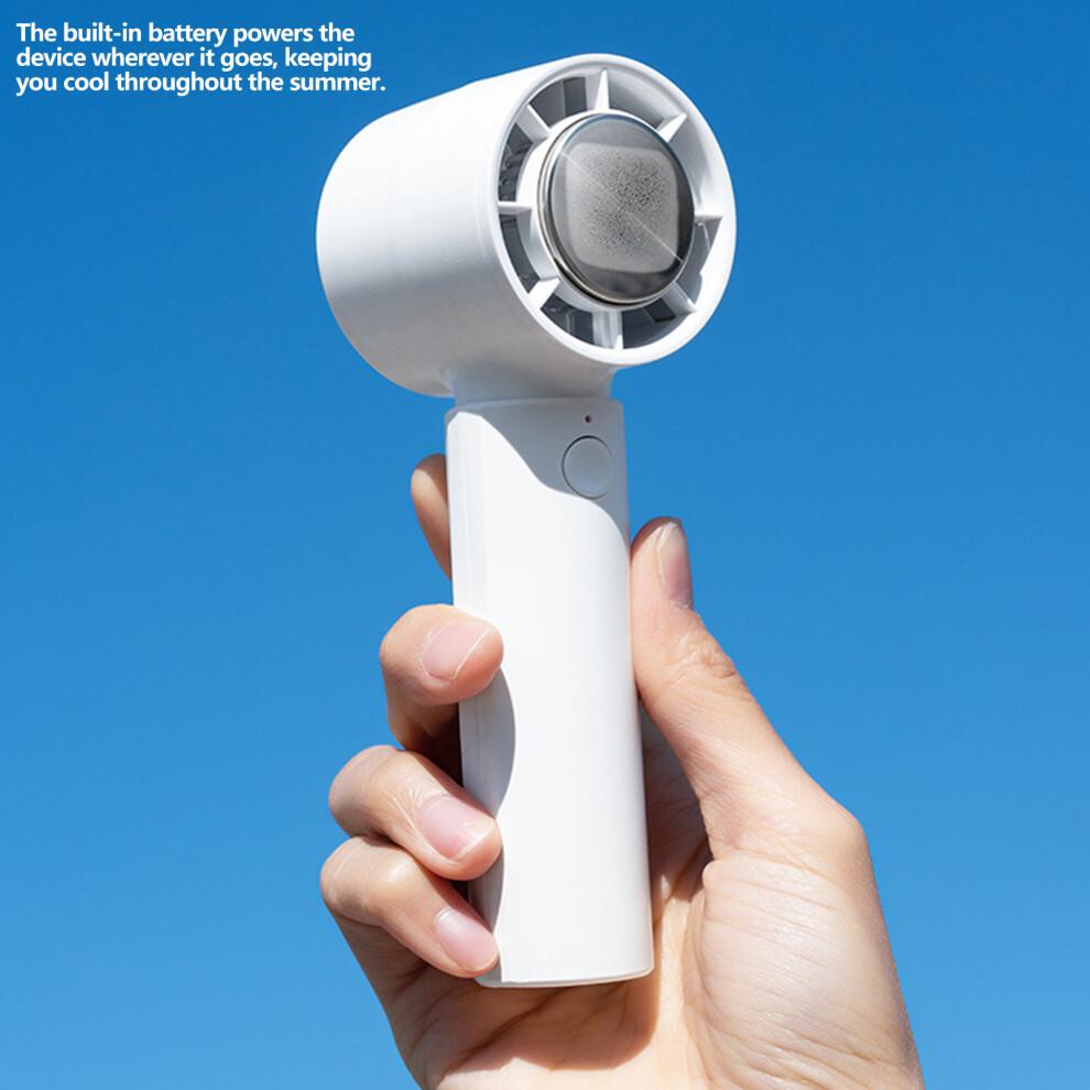 Portable Outdoor Handheld Fan 3 Speed Mini Cooling USB-Purple
