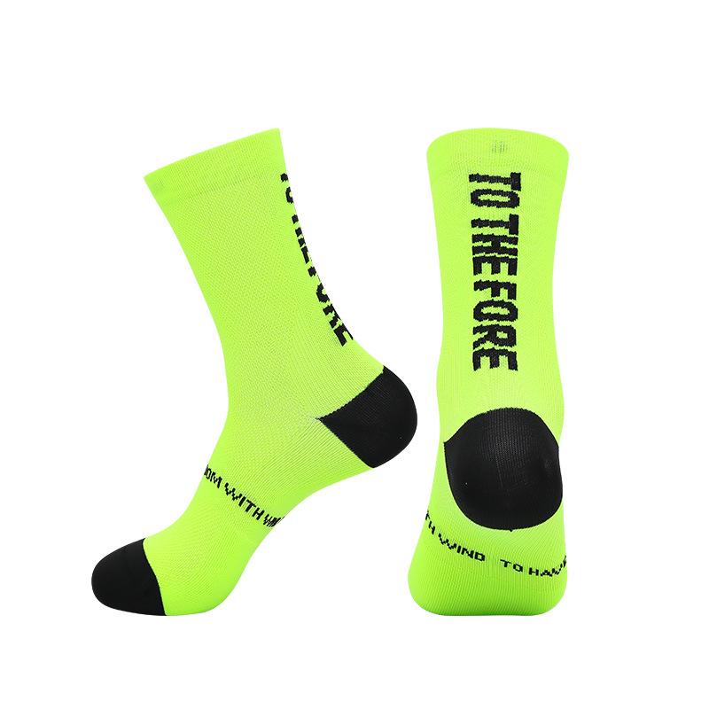 Премиальные унисекс носки до середины икры для бега, махровая подошва, идеально подходят для велоспорта и фитнеса