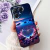 Черный Силиконовый Чехол Для Tecno Pova 7 4G 5G / Pova 7 Pro Pova7 Ultra Neo Funda Дизайн Кошка Цветок Дракон Бампер Мягкая Capa