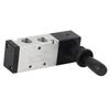 Pneumatic Manual Control Valve 5 Port 3 Position Hand Lever Valve 0.0.8Mpa (4H230C-08)