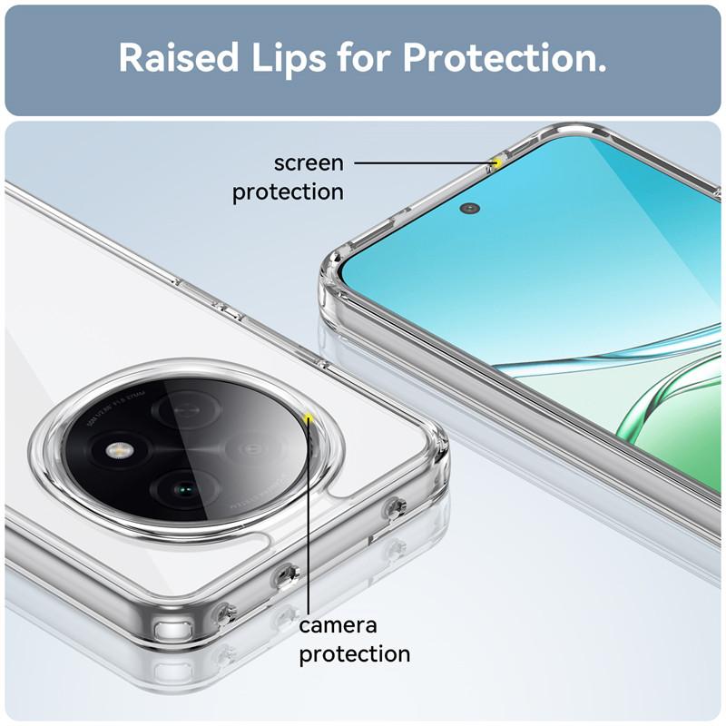 Для OPPO A5 Pro Чехол для OPPO A5 Pro Чехол Funda Ударопрочный прозрачный PC + TPU силиконовый защитный чехол для телефона на заднюю панель для OPPO A5 Pro