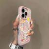 Magnetic Jelly Two-in-one Mobile Phone Case New Mobile Phone Case Girls Cartoon Imd Mobile Phone Case Holder Four Corner Lanyard