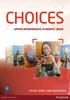 The Choices Upper Intermediate Students' Book Book