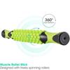 Muscle Roller Massage Stick For Athletes Body Massager Tightness Relief Helps Legs Back Relaxation Tool