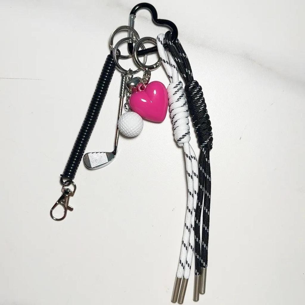 Yogodlns Модный цветной альпинистский канат сумка-подвеска мультфильм бадминтон кулон сумка кулон вечеринка подарки