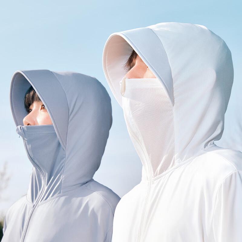MINISO Мужская куртка с капюшоном из ледяного шелка для защиты от солнца UPF100+