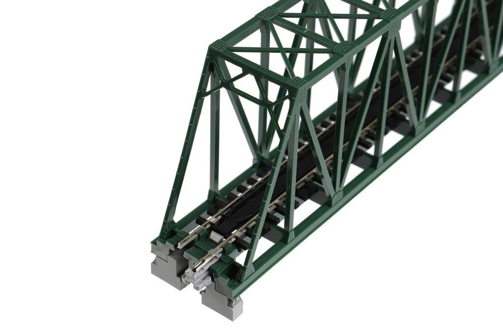 KATO N Gauge Single Track Truss Model Railroad Supplies Bridge, Green, 20-431,