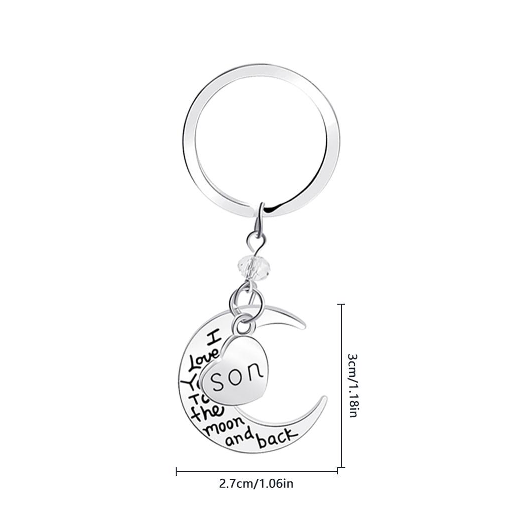 Key Chain Alloy Pendant Keyring Woman Key Holder Decor Key Party Wedding Gift