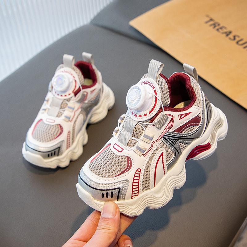 Детская мода Four Seasons Дышащая повседневная обувь для детей Бег Спорт Студенты Девочки Трендовые удобные кроссовки для спортзала