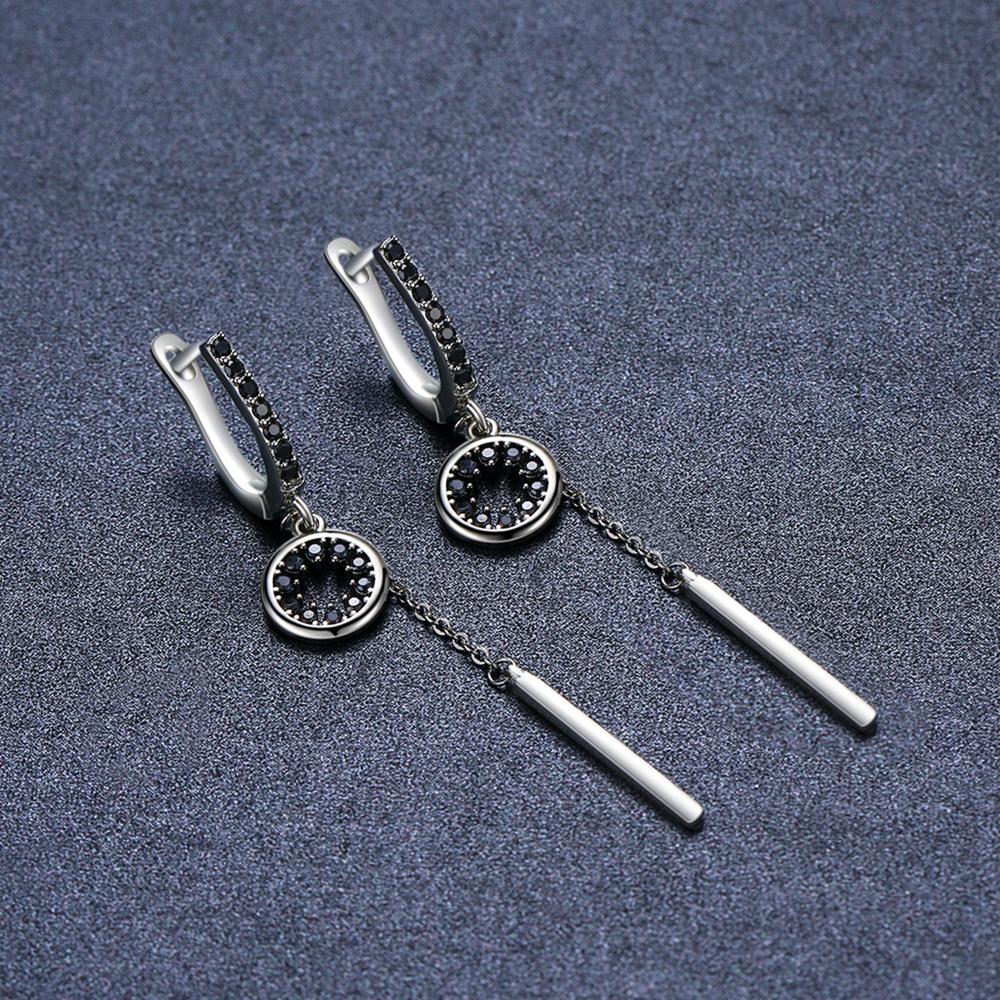 Black Awn Женские черные комплекты ювелирных изделий, серьги и ожерелья для женщин