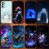 Чехол для телефона Аниме T-Tensei Slime R-Rimuru Для Samsung S24,S21,S22,S23,S30,Ultra,S20,Plus,Fe,Lite,Note,10,9,5G Черный Мягкий Чехол