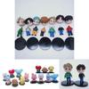 Изысканный набор из 7 фигурок звезд K-pop группы Bangtan Boys для уникального декора