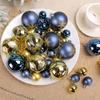 44pcs Shatterproof Painted Christmas Balls Pendant Merry Christmas Decor  Holiday Wedding Party