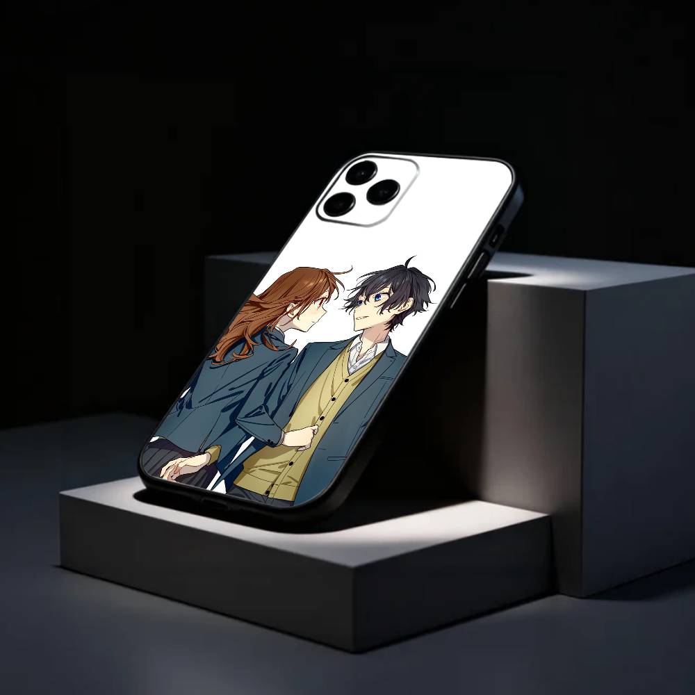 Романтический H-Horimiya Чехол для телефона Силиконовый Мягкий Для IPhone 17 16 15 14 13 12 11 X XR Plus Pro Max Plus
