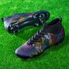 Men's High Quality Football Boots Professional AG/FG Soccer Shoes Kids Anti-Skip Training Soccer Cleats High Top Cleats 2025 New