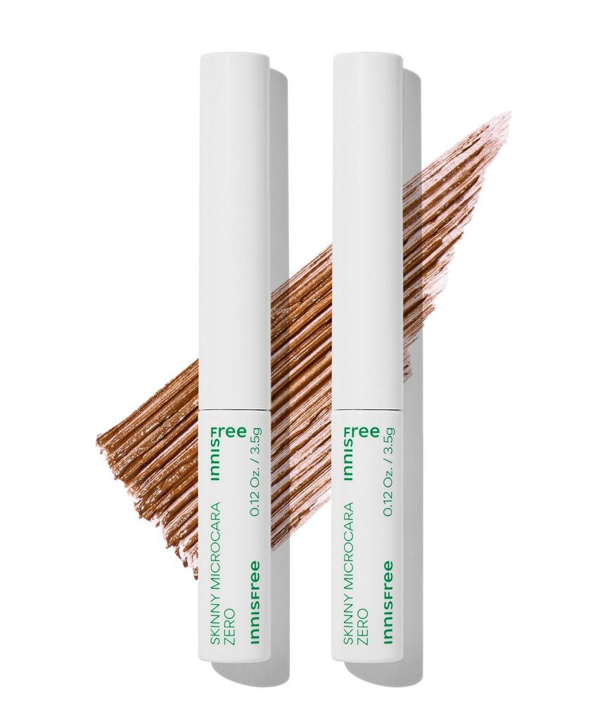 Тушь для ресниц Skinny Kkomkkom Zero No. 2 коричневых 3,5 г 2 штуки