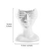 Resin Blindfolded Portrait Vase Abstract Tabletop Vase Flower Vases  Office Tabletop Ornaments