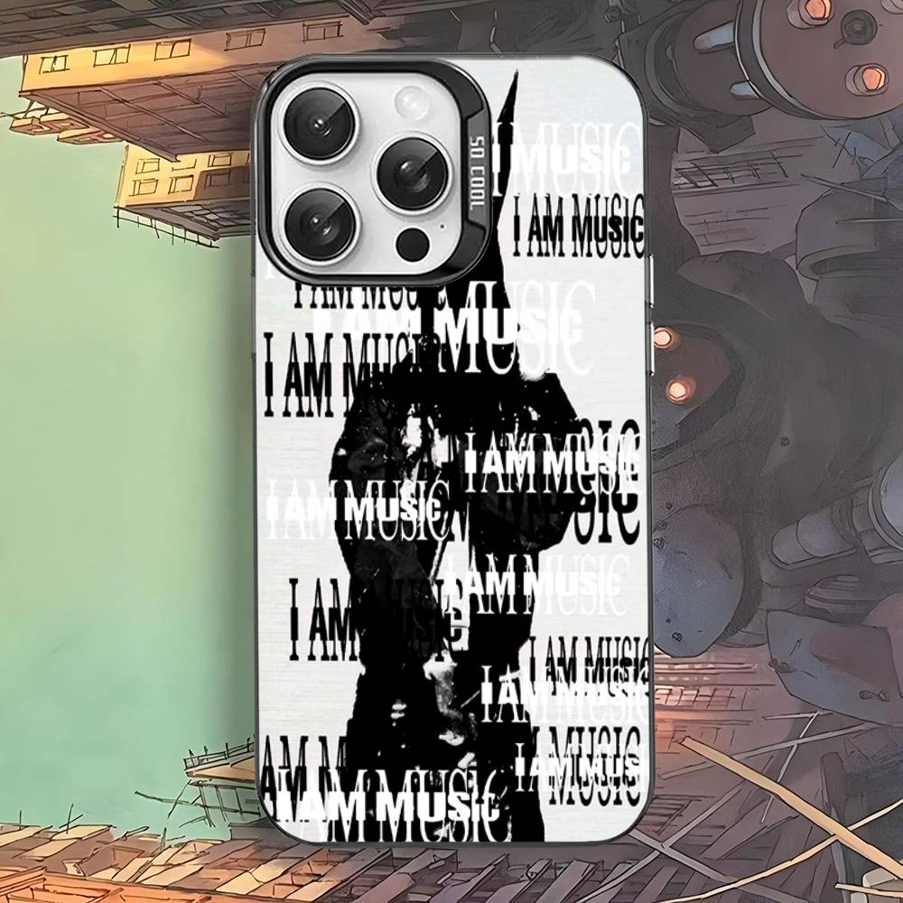 Чехол для телефона Playboi Carti O-Opium Rap Для IPhone 16 15 14 13 12 11 17 Pro Max Plus Цвет Серебристый Корпус